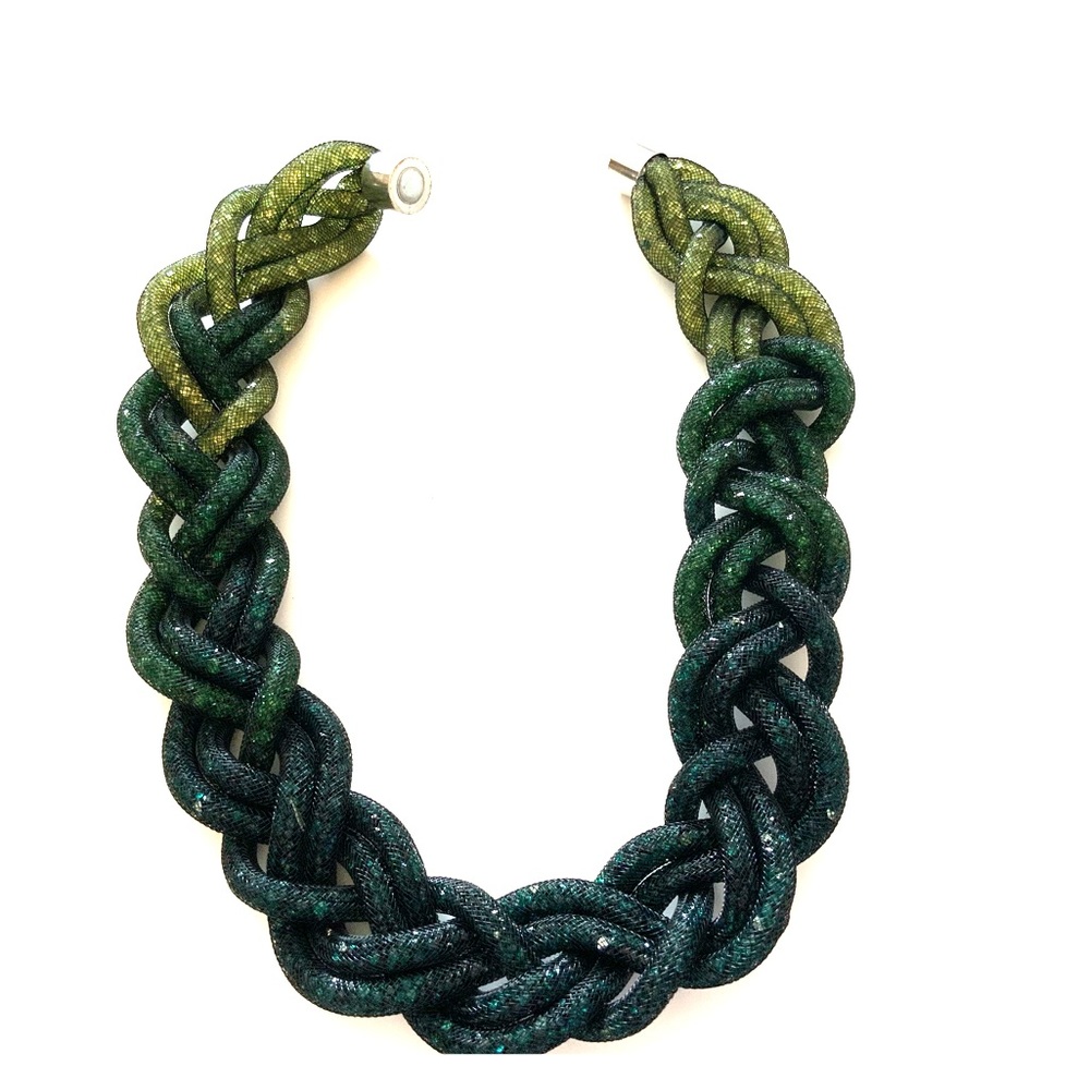 Green 3 Toned Necklace